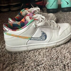 Nike low dunk kids shoes